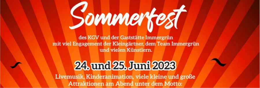 Sommerfest Juni 23